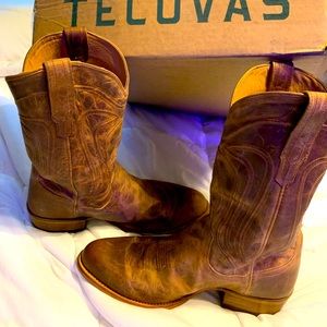 Brand New Tecovas Cowboy Boots- too small for my husband
